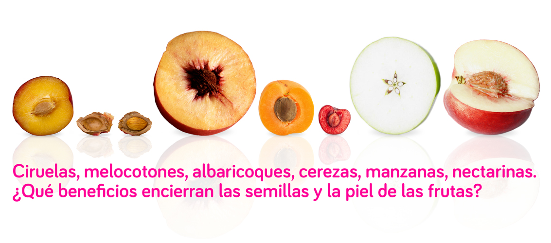 Beneficios de la piel y las semillas de las frutas